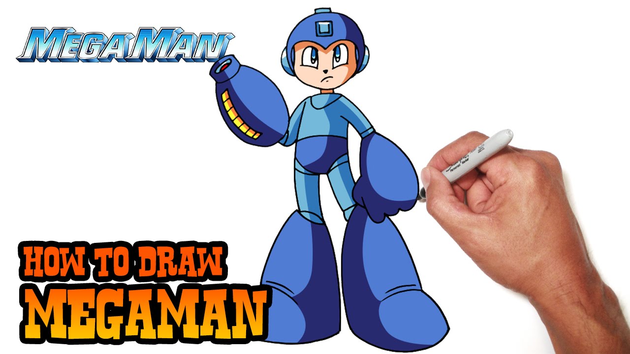 1280x720 How To Draw Megaman Drawing Lesson - Mega Man Drawing