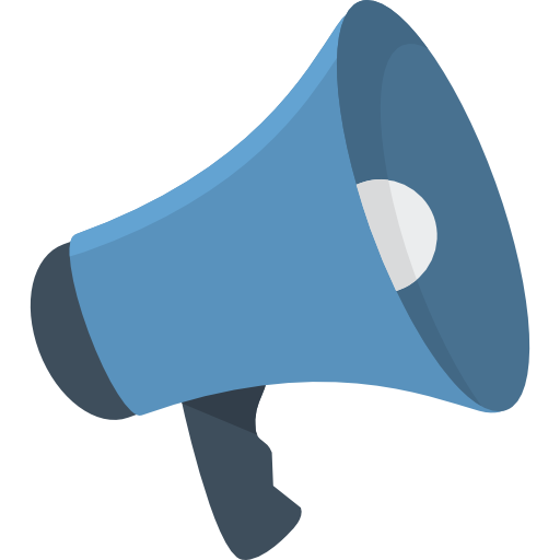 512x512 Drawing Megaphone Vector Vector - Megaphone Drawing