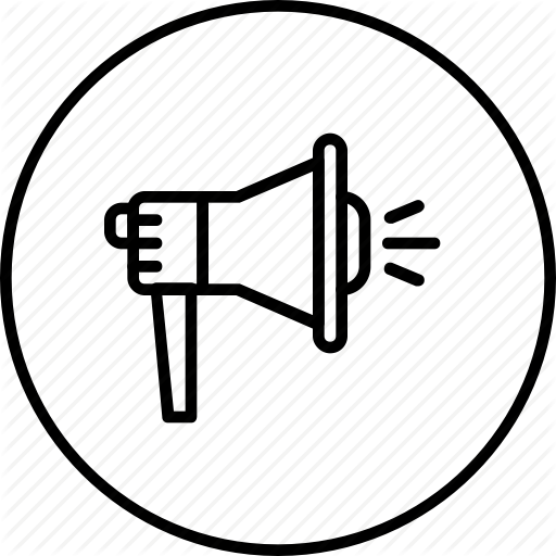 512x512 Speakers Drawing Megaphone Huge Freebie! Download - Megaphone Drawing