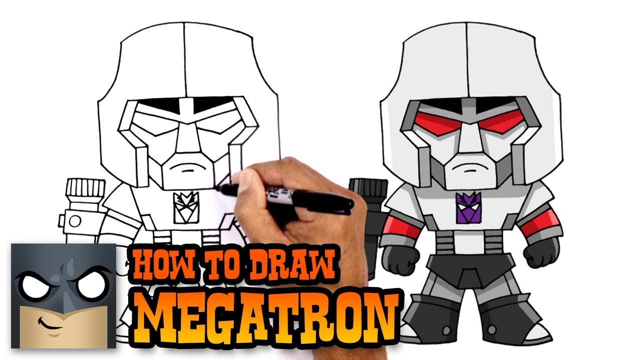 1280x720 How To Draw Megatron Transformers - Megatron Drawing