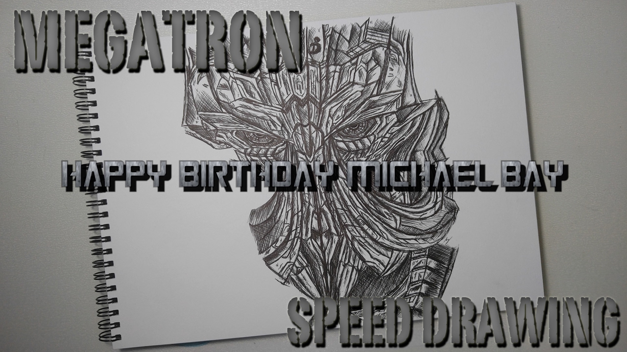 1280x720 Speed Drawing Megatron - Megatron Drawing