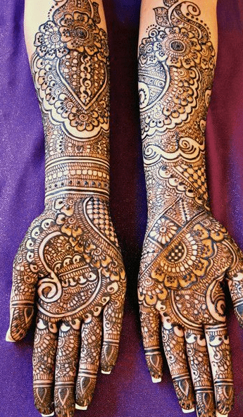 345x592 latest bridal mehndi design - Mehndi Design Drawing