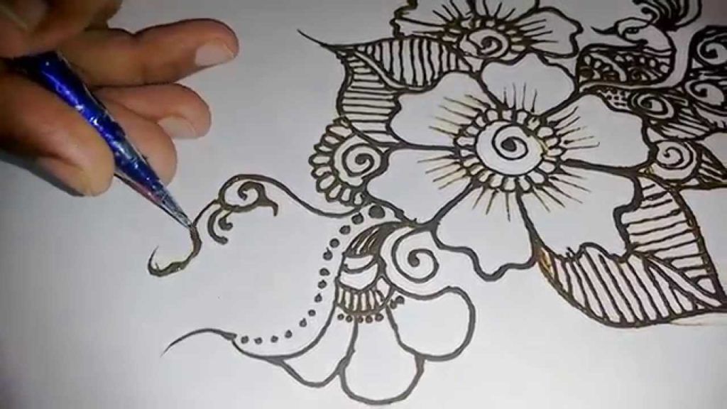 1024x576 latest easy mehndi designs for hands - Mehndi Design Drawing
