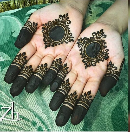 540x550 creative yet simple mehndi designs for beginners easy mehndi - Mehndi Drawing