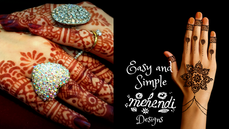 768x432 mehndi design easy and simple mehndi design for weddings - Mehndi Drawing