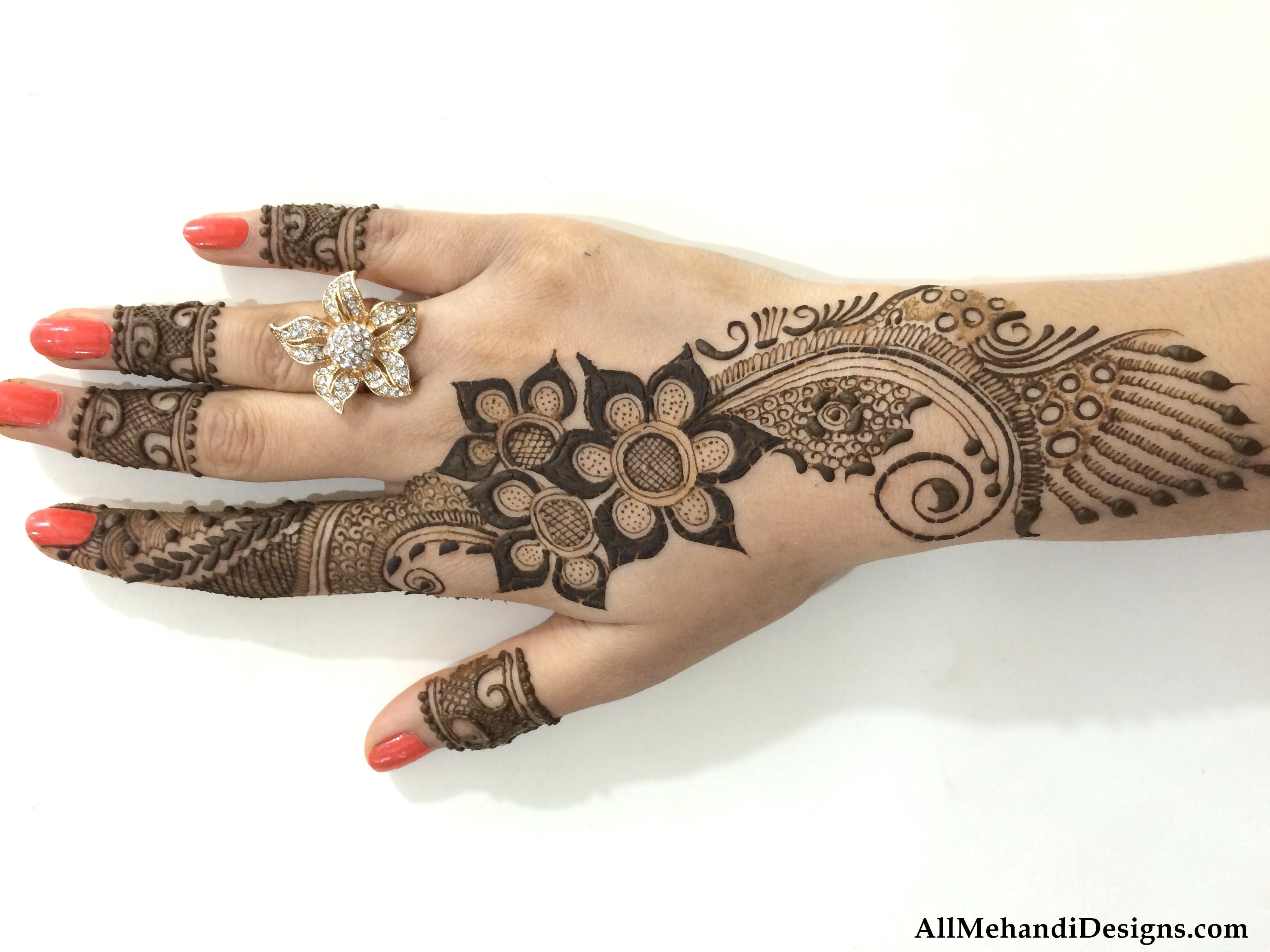 3264x2448 simple mehndi designs - Mehndi Drawing