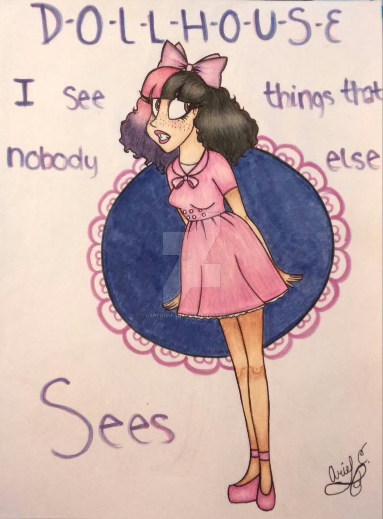767x1041 D O L L H O U S E Melanie Martinez - Melanie Martinez Cartoon Drawing