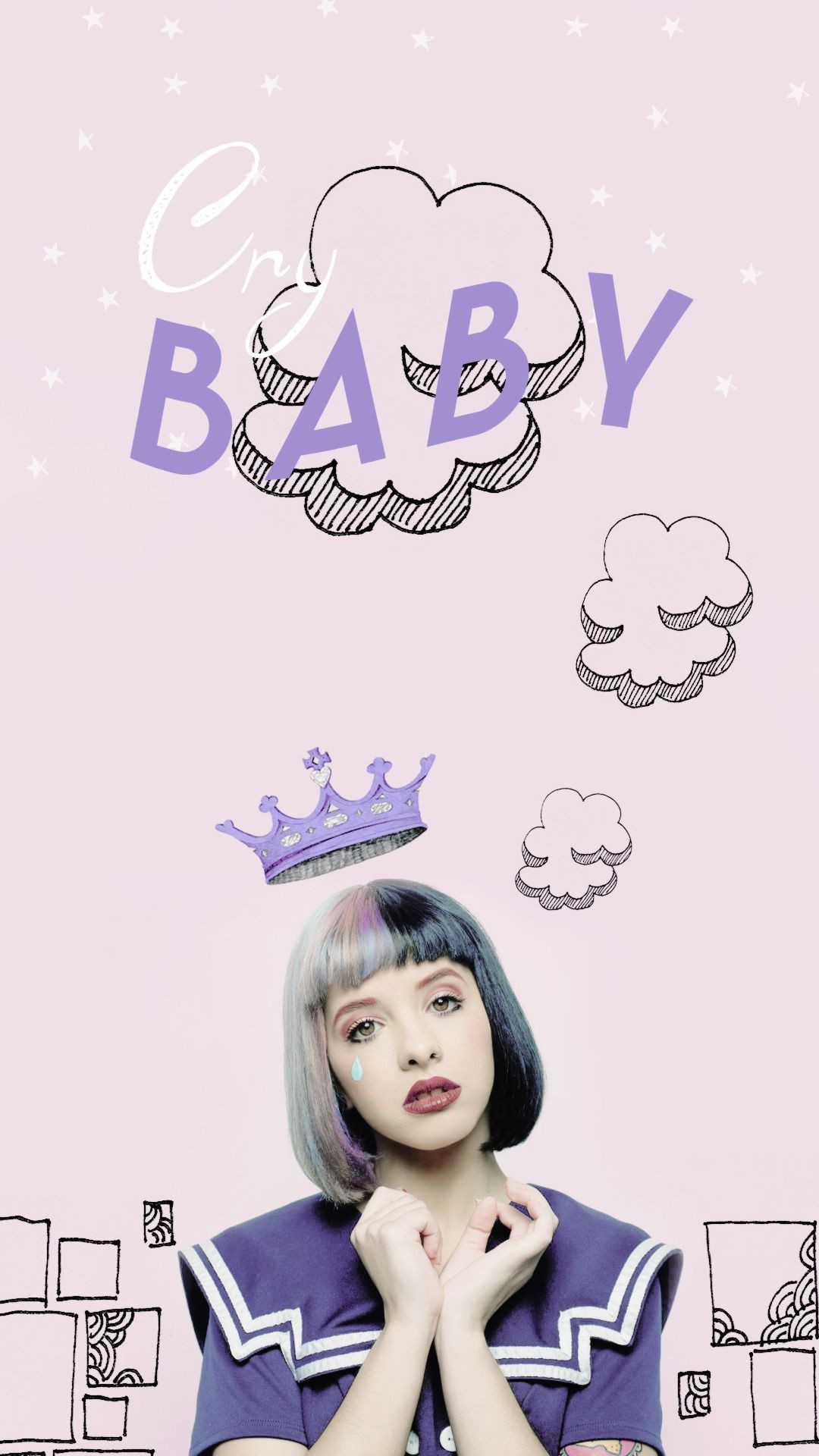 1080x1920 Melanie Martinez Drawings Easy Crybaby Melanie Martinez Lock - Melanie Martinez Cartoon Drawing