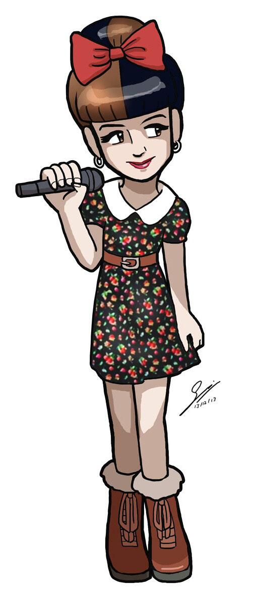 514x1169 Sandika Rakhim On Twitter Cartoon Drawing Of Melanie Martinez I - Melanie Martinez Cartoon Drawing