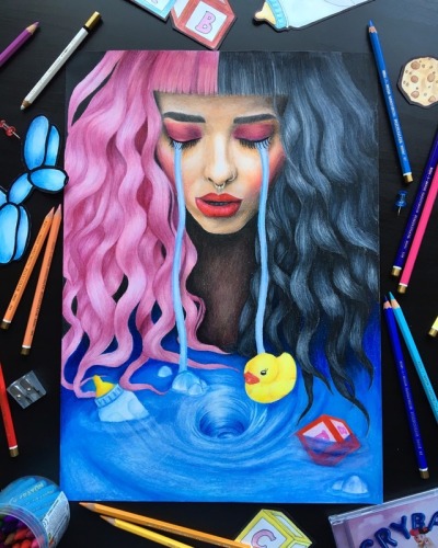 400x500 Melanie Martinez Drawing Tumblr - Melanie Martinez Cartoon Drawing