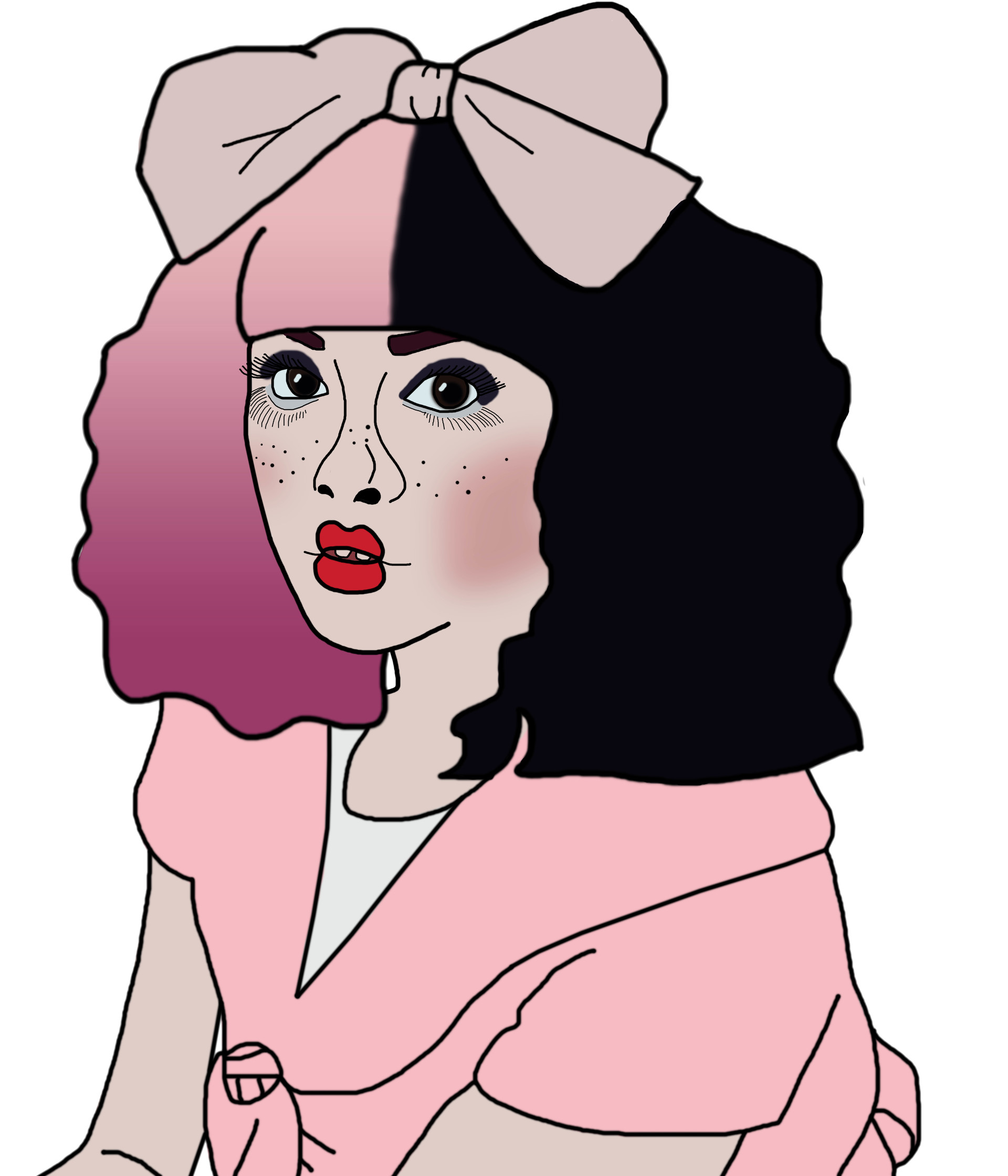 1920x2240 abby t - Melanie Martinez Cartoon Drawing
