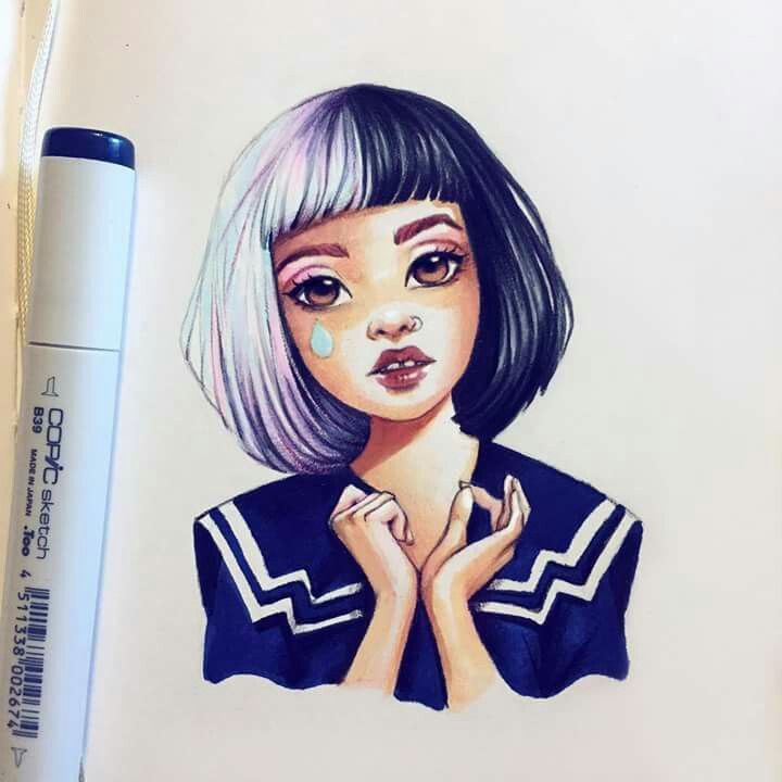 720x720 Beautiful Drawing - Melanie Martinez Cartoon Drawing