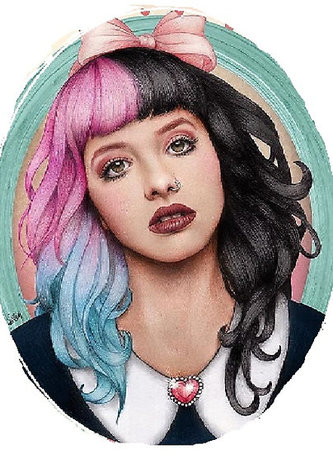 333x454 Melanie Martinez Drawing - Melanie Martinez Drawing