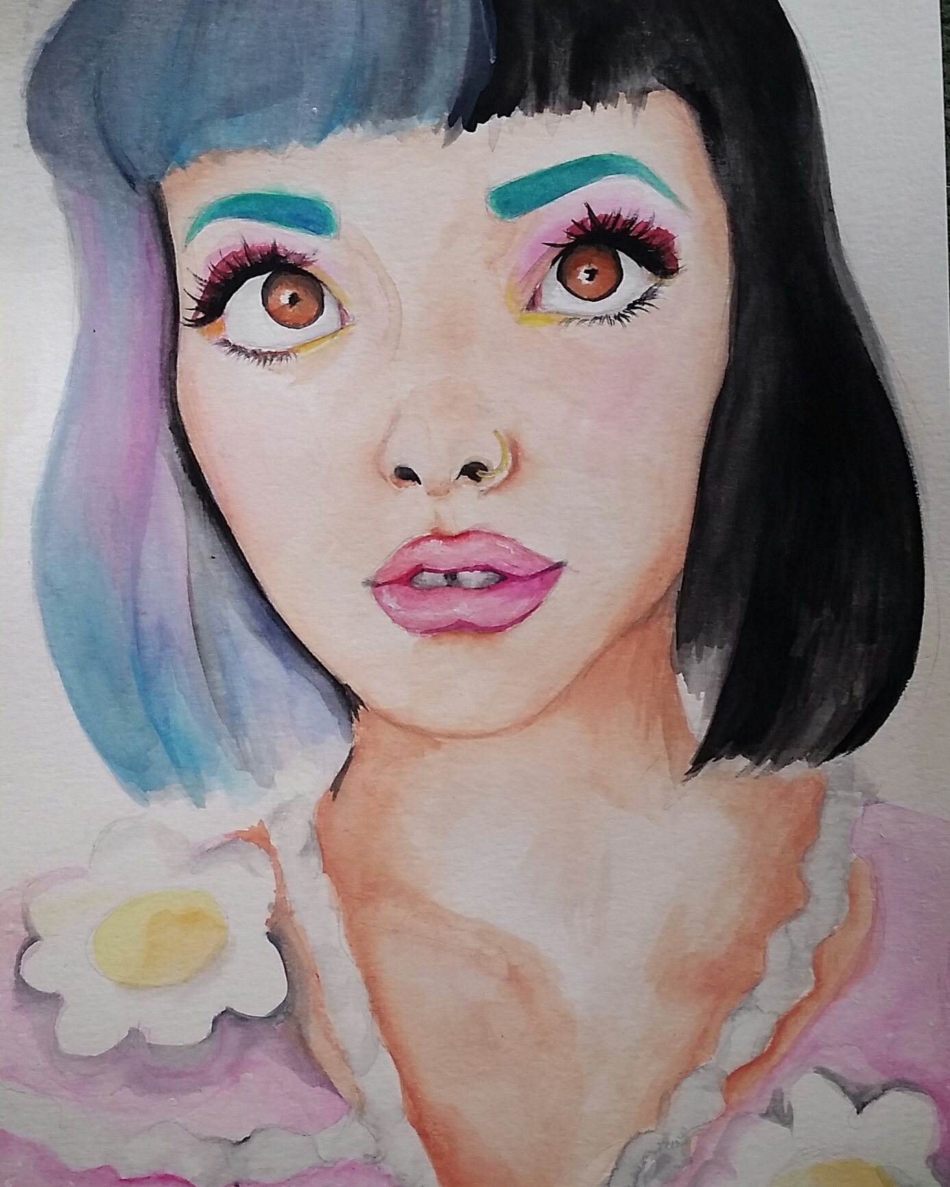 1387x1734 Melanie Martinez Drawing - Melanie Martinez Drawing