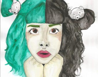 340x270 Melanie Martinez Art Etsy - Melanie Martinez Drawing