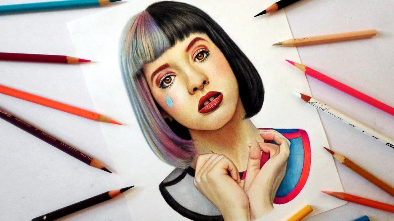 1280x720 Speed Drawing Melanie Martinez - Melanie Martinez Drawing