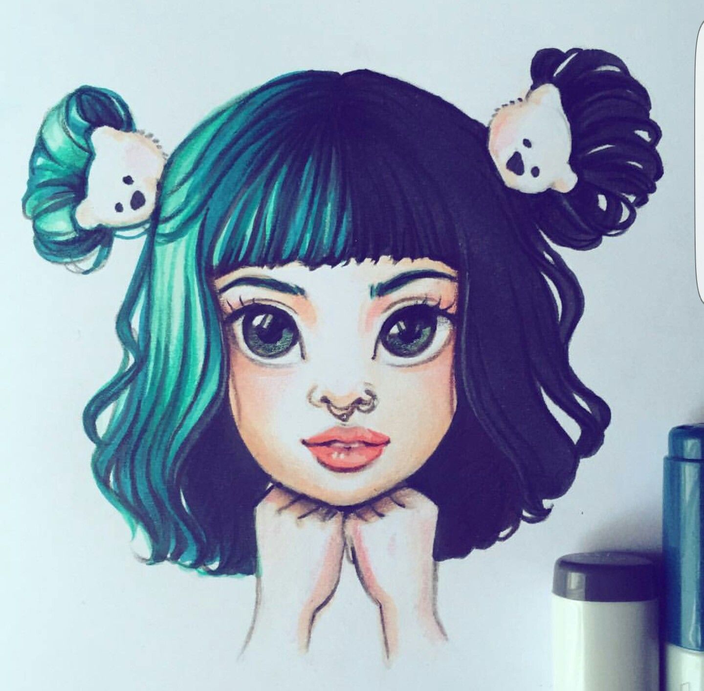 Crybaby - Melanie Martinez Drawing. 