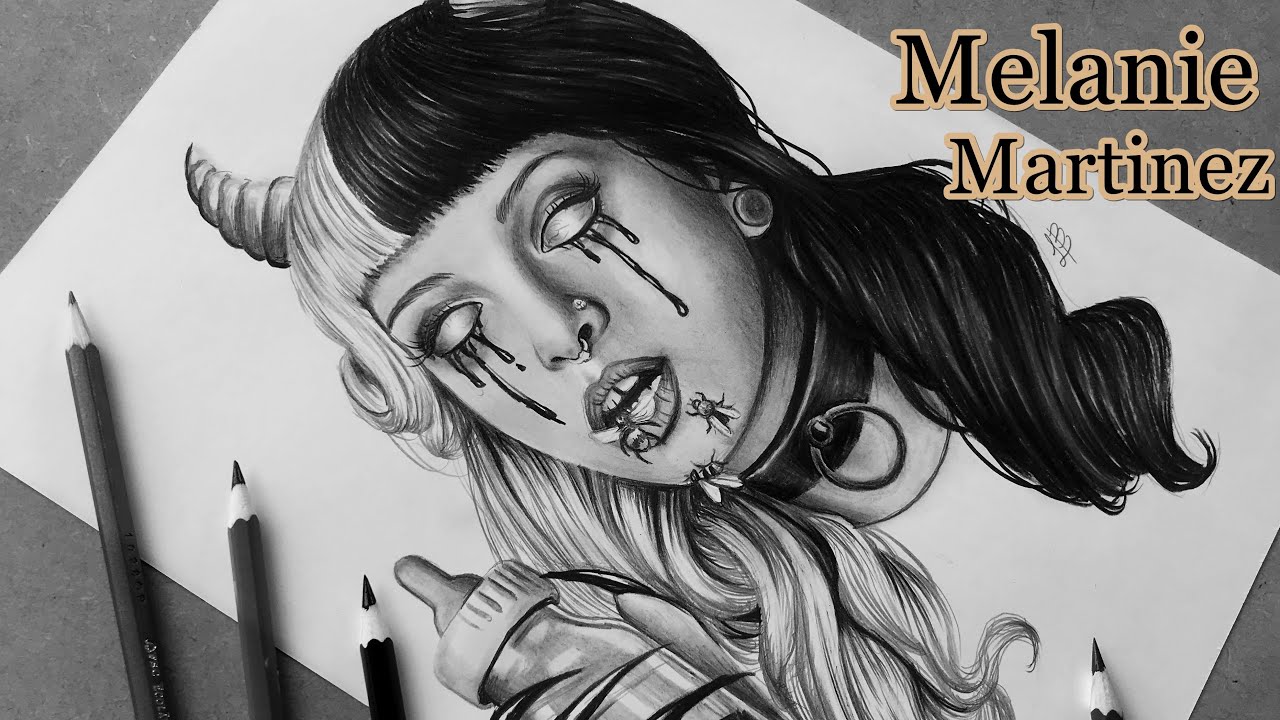 1280x720 desenhando a melanie martinez - Melanie Martinez Drawing