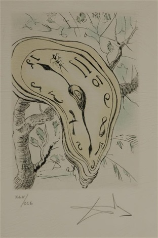 312x470 Melting Clock - Melting Clock Drawing