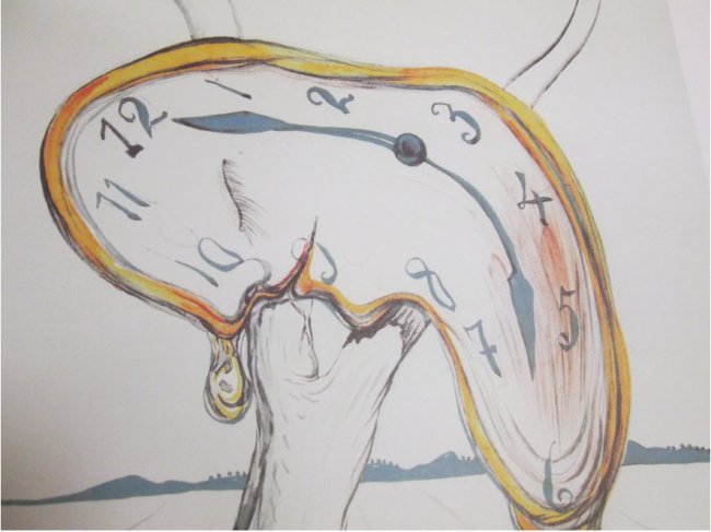650x487 Revolver Auctions - Melting Clock Drawing