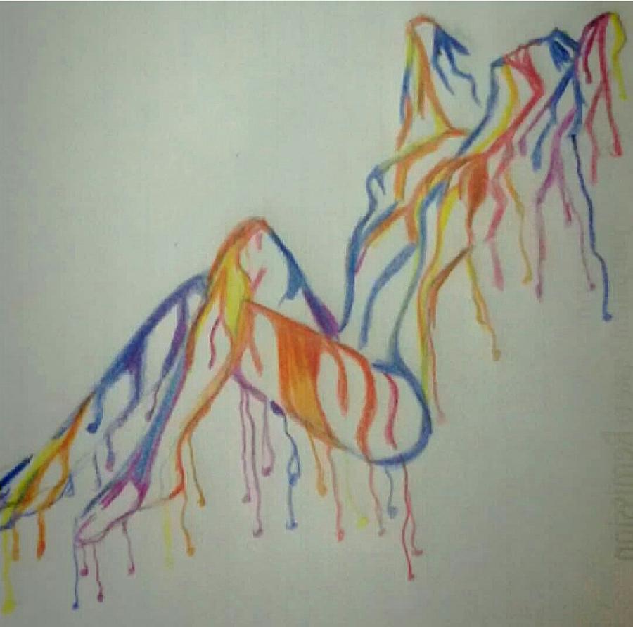 900x892 Melting Drawing - Melting Drawing