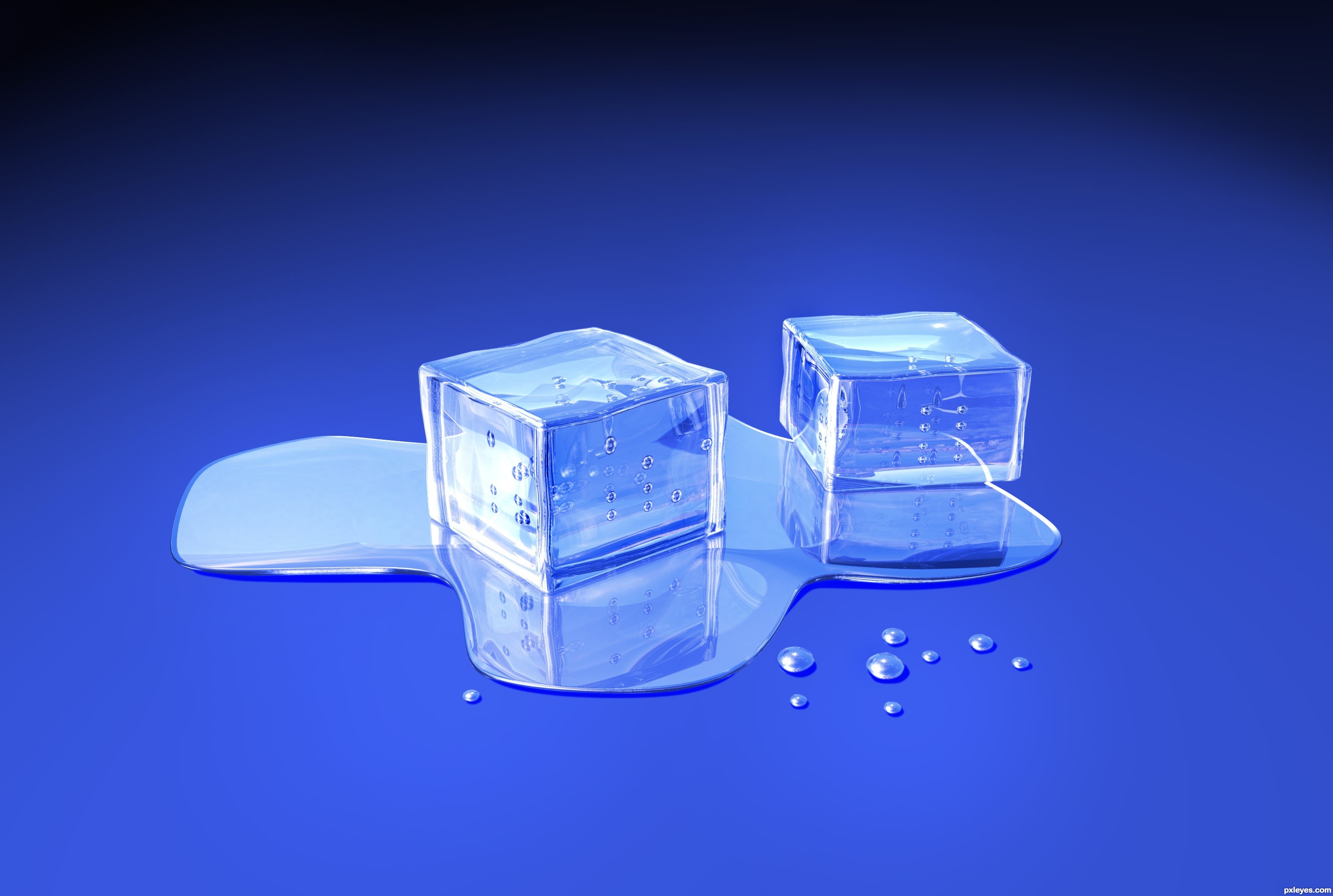 Ice cube method. Ice Cube арт. Тающие кубики льда. Кубик льда арт. Куб льда.