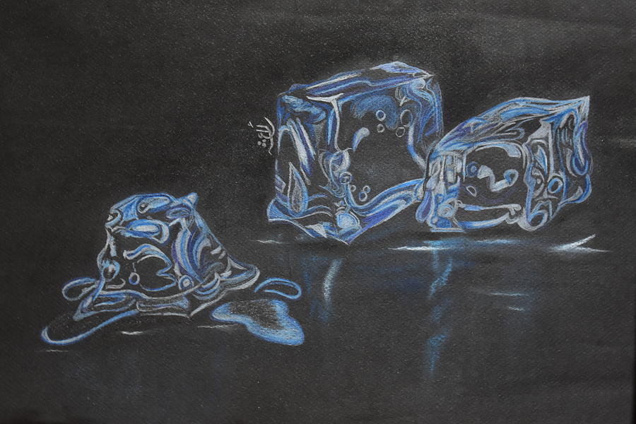 Melting Ice Cube Drawing At Paintingvalley Com Explore Collection Of Melting Ice Cube Drawing