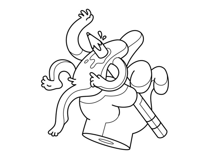 736x552 Melting Ice Cubes Drawing - Melting Ice Cube Drawing