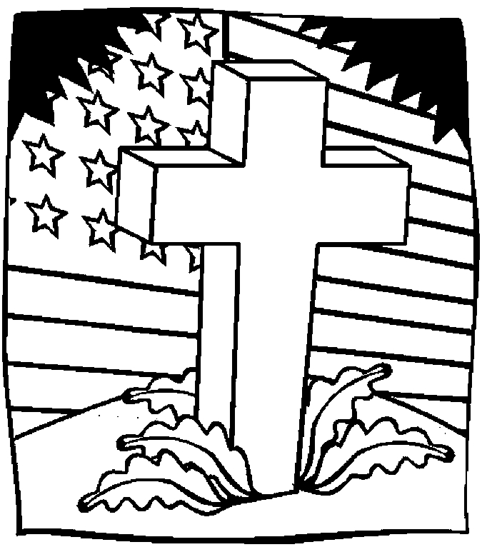 675x766 memorial day grave coloring pages - Memorial Day Drawings