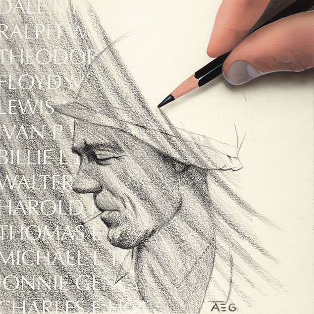 634x634 remembering all who served on memorial day - Memorial Day Drawings