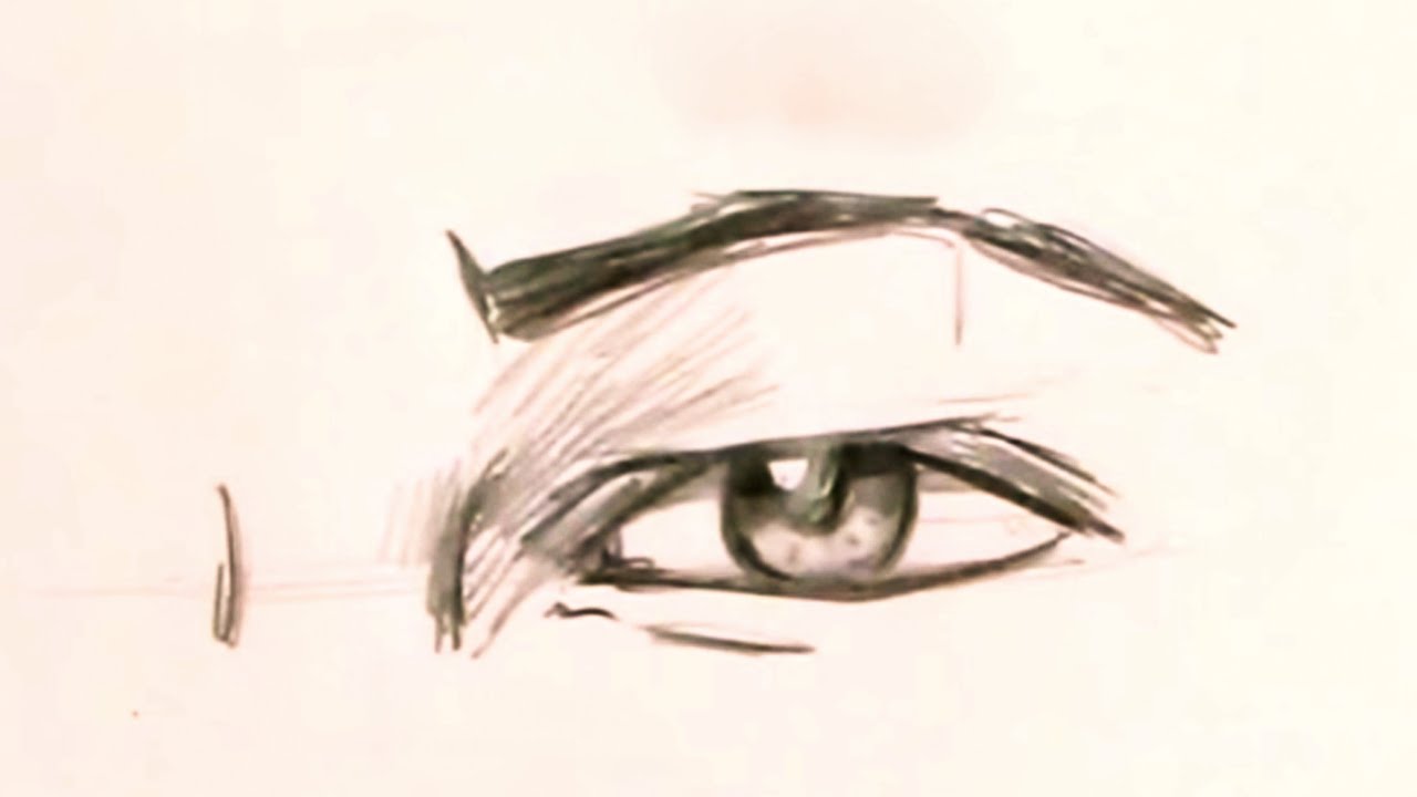 1280x720 How To Draw The Male Eye - Mens Drawinging