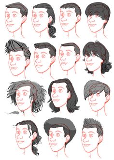 236x331 Male Hairstyles Drawing Drawing Hair How To Draw Hair - Mens Drawinging