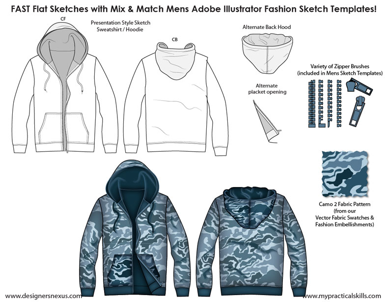 790x615 Mens Flat Fashion Sketch Templates - Mens Fashion Drawings