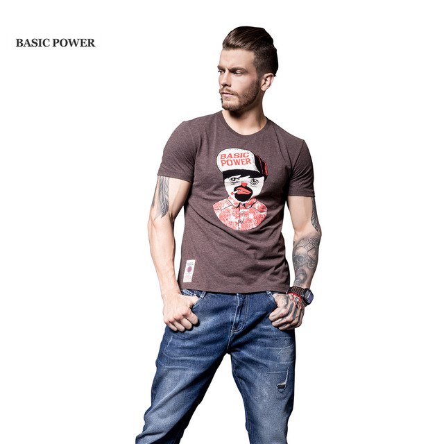 640x640 basic power men t shirt fashion figure design white mens tops - Mens Fashion Drawings