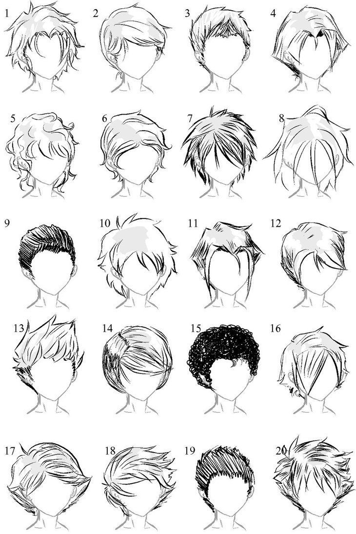 mens hair drawing at paintingvalley | explore collection