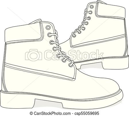 450x405 men shoes illustration isolated set - Mens Shoes Drawing