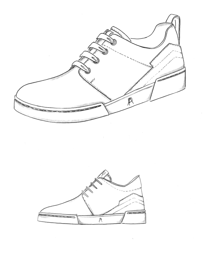 Mens Shoes Drawing at PaintingValley.com | Explore collection of Mens ...