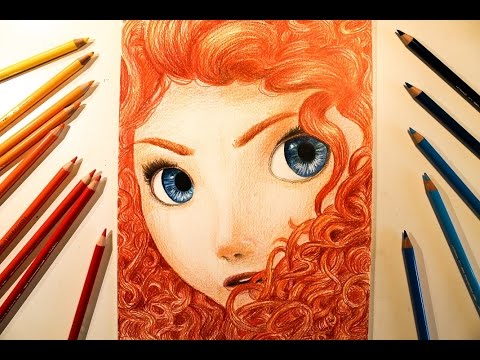 480x360 speed drawing - Merida Drawing