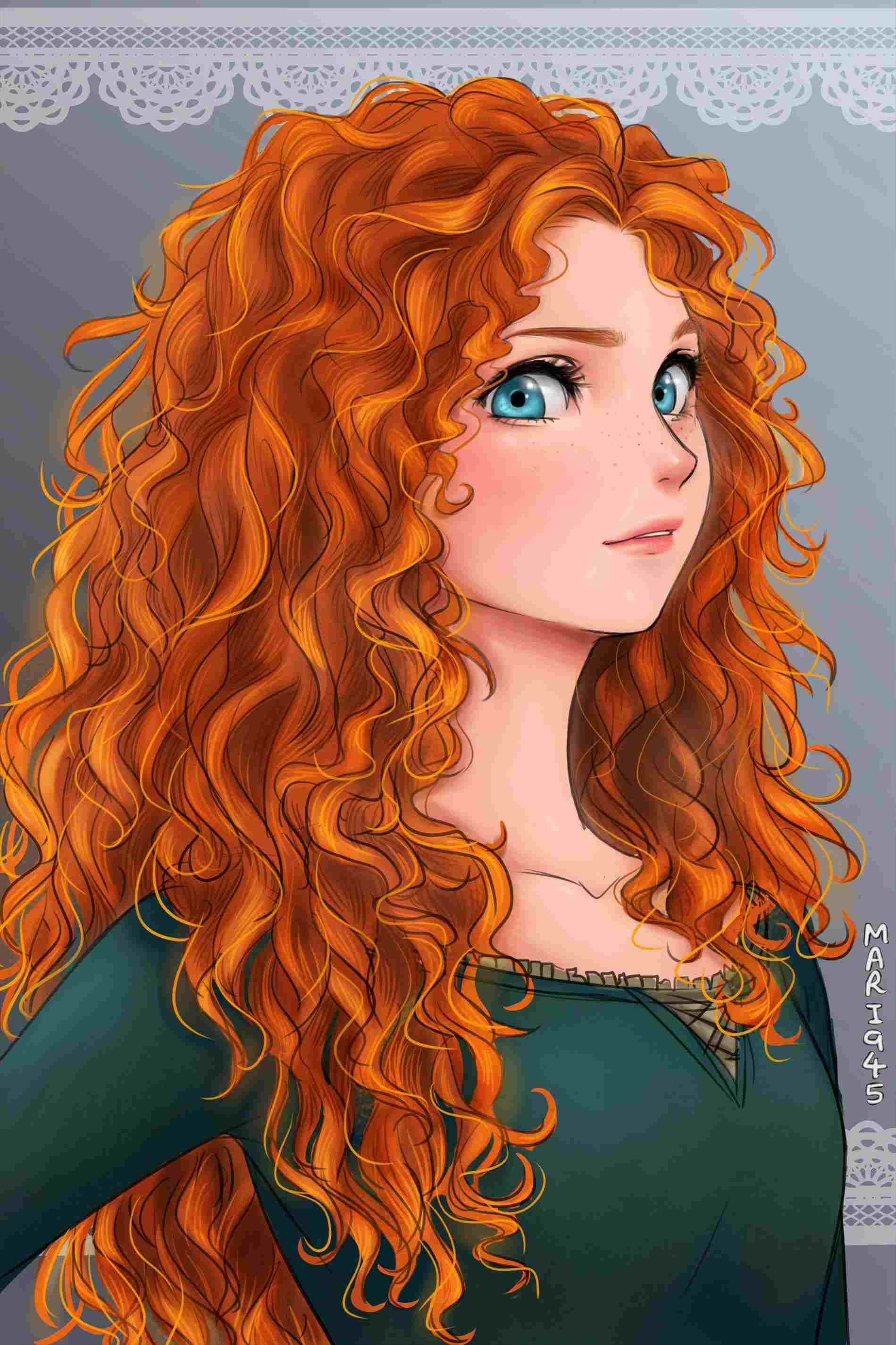 1899x2849 meridarhcom disney drawing collection of high - Merida Drawing