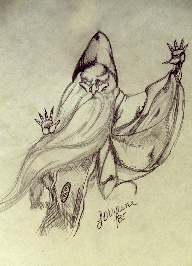 649x900 merlin drawing - Merlin Drawing