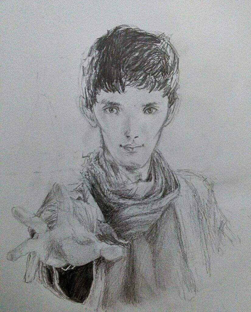 825x1024 wip - Merlin Drawing