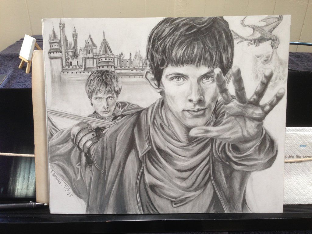 1024x768 merlin drawing - Merlin Drawing