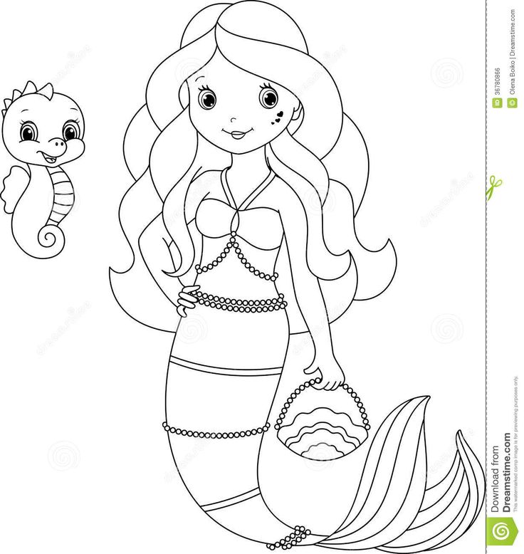 736x778 Mermaid Black And White Clipart - Mermaid Black And White Drawing