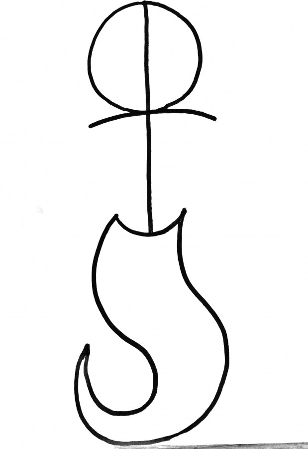 619x900 How To Draw A Mermaid - Mermaid Black And White Drawing