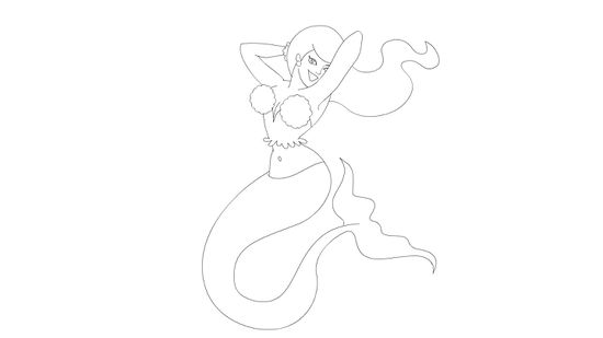 550x309 Ways To Draw Mermaids - Mermaid Drawing