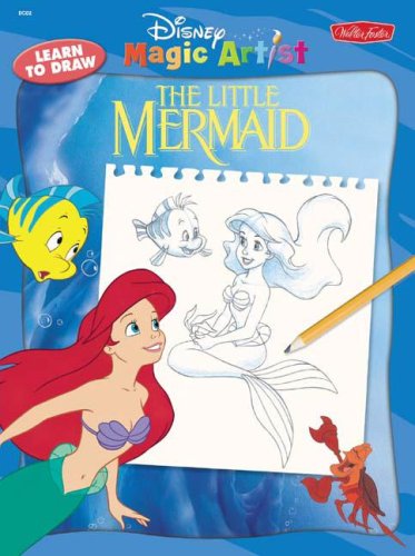 373x500 Disney's How To Draw The Little Mermaid - Mermaid Drawing Book
