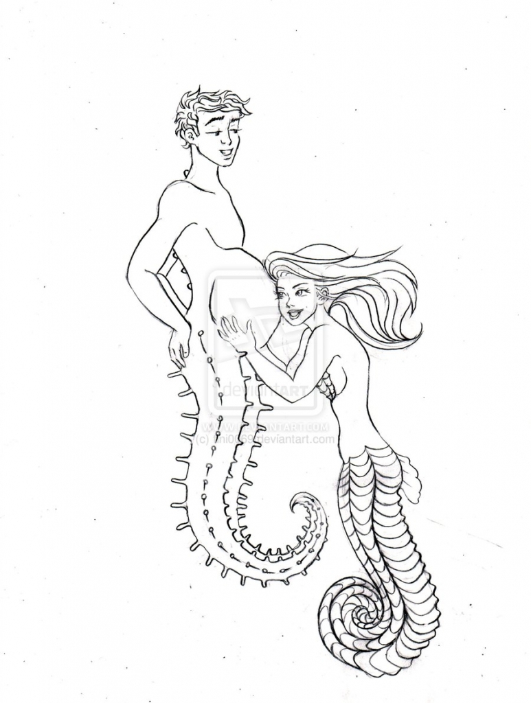 773x1024 Mermaid Drawings Masimes - Mermaid Drawing Easy
