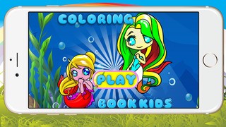 320x180 drawing painting little mermaid coloring books princess games - Mermaid Drawing Games