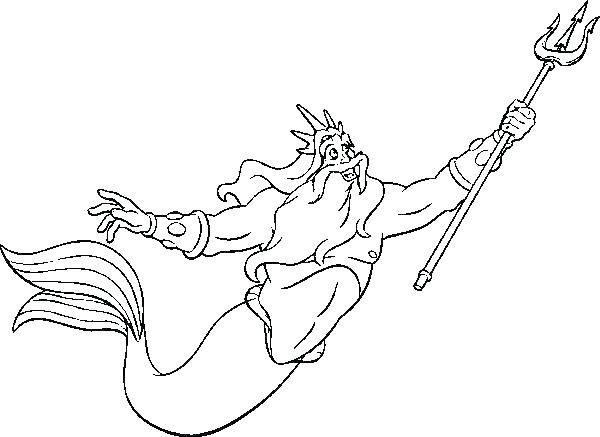 600x437 little mermaid coloring pages for adults barbie princess free - Mermaid Drawing Games