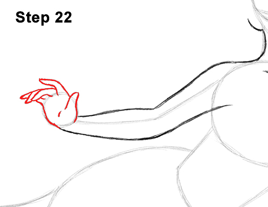 524x404 How To Draw Ariel From The Little Mermaid - Mermaid Drawing Images